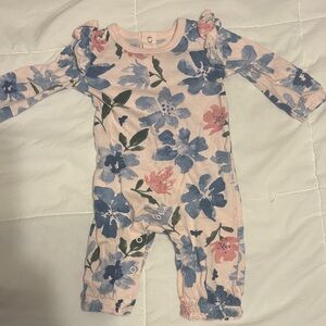 Floral Kids One Piece Bodysuit